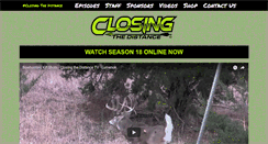 Desktop Screenshot of closingthedistance.com